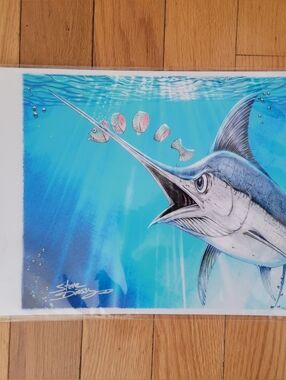 Steve Diossy Print - "Orginal Sushi"